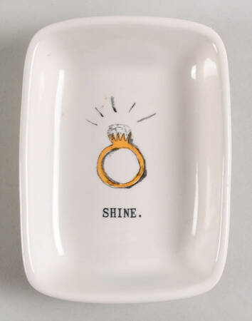 Rae Dunn Giftware Rectangular Dish
