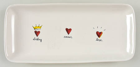 Rae Dunn Giftware 12" Rectangular Tray