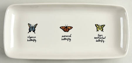 Rae Dunn Giftware 12" Rectangular Tray