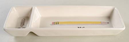 Rae Dunn Giftware Divided Desk Caddy (2 Part)