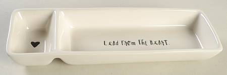 Rae Dunn Giftware Divided Desk Caddy (2 Part)