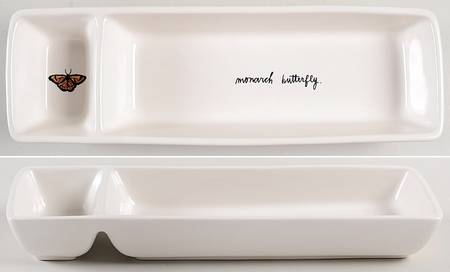 Rae Dunn Giftware Divided Desk Caddy (2 Part)