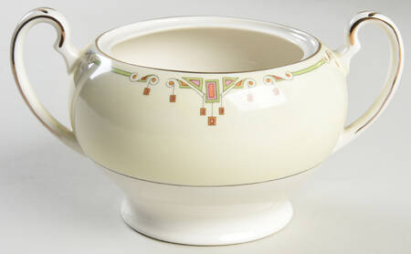 MEA454 Sugar Bowl No Lid