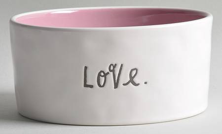 Stem Print Dog Bowl