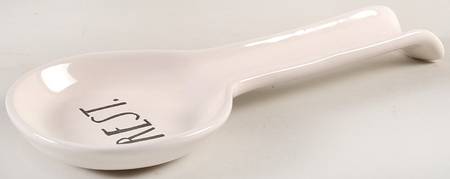 Stem Print Spoon Rest/Holder (Holds 1 Spoon)