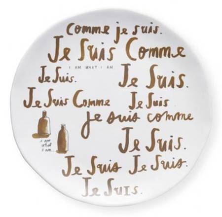 French Sketchbook Canape Plate