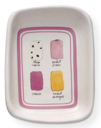 French Dessert Rectangular Dish