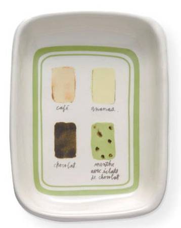 French Dessert Rectangular Dish