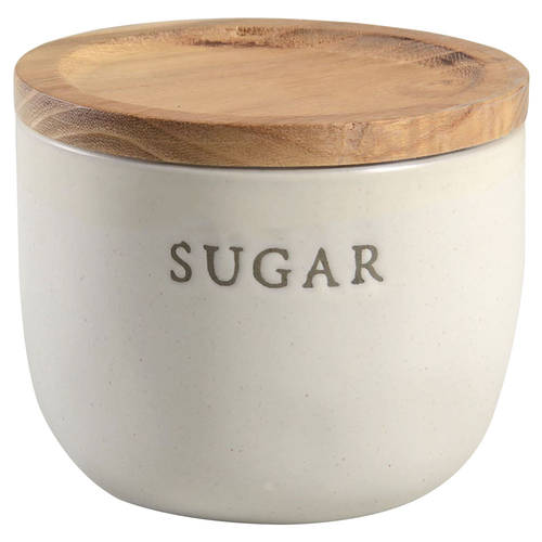 Hearth & Hand Sugar Bowl & Wood Lid