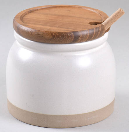 Hearth & Hand Honey Pot W/ Lid & Spoon /Dipper