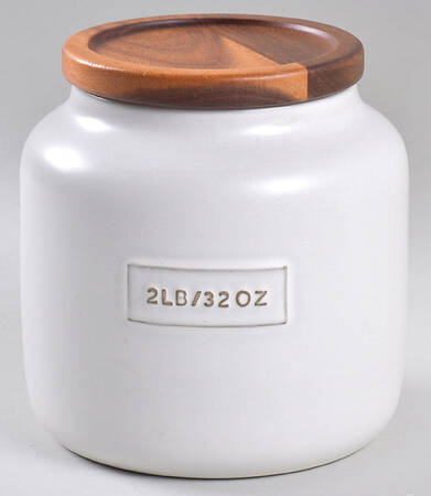 Hearth & Hand Small Wood Canister & Lid