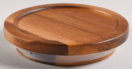 Hearth & Hand Wood Lid for Medium Canister