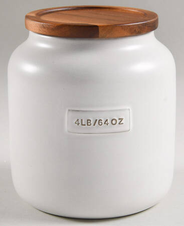 Hearth & Hand Medium Canister & Wood Lid