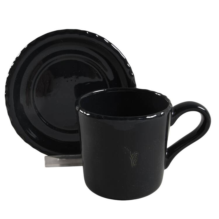 Hearth & Hand Flat Cup & Saucer Set