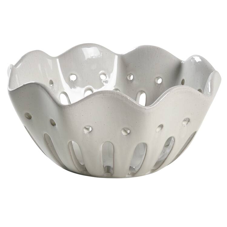 Hearth & Hand 7" Pierced Berry Bowl