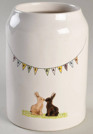 Rae Dunn Holiday Small Canister No Lid