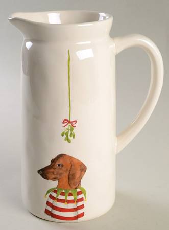 Christmas Dogs 42 Oz Pitcher