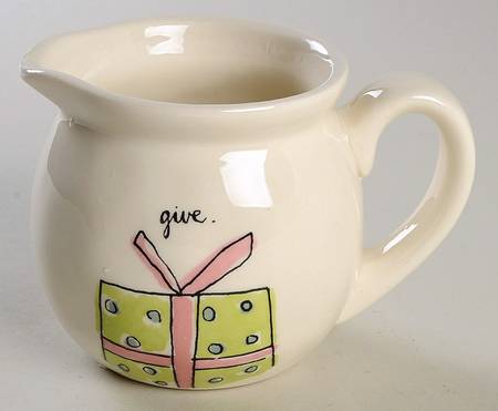 Christmas (Believe, Wish, Give, Merry) Creamer