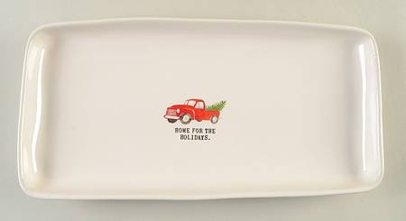 Home for the Holidays 14" Rectangular Serving Platter
