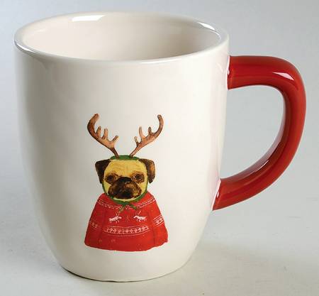 Christmas Dogs Mug