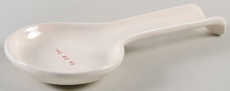 Rae Dunn Holiday Spoon Rest/Holder (Holds 1 Spoon)