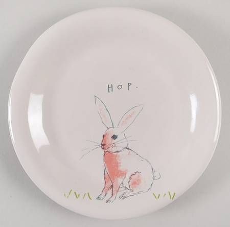 Happy Easter (Chirp, Crunch, Hop, Hunt) Appetizer Plate