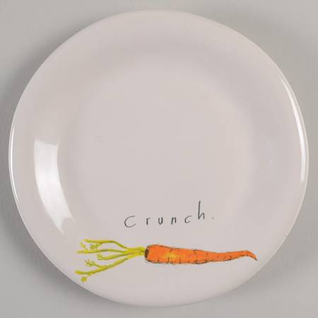 Happy Easter (Chirp, Crunch, Hop, Hunt) Appetizer Plate