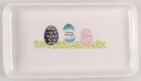 Rae Dunn Holiday 9" Rectangular Tray