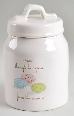 Rae Dunn Holiday Small Canister & Lid