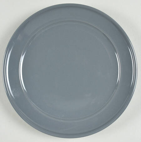 Amelia Gray Salad Plate