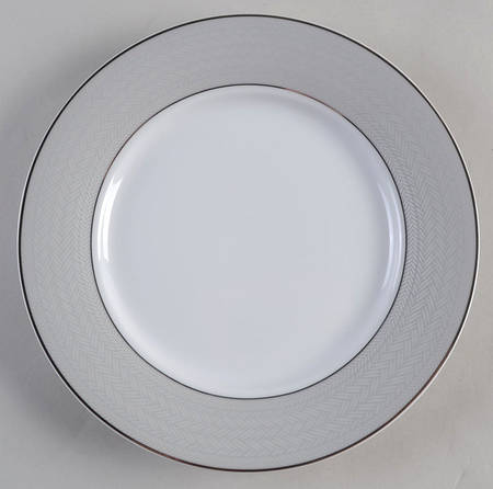 Percy Grey Salad Plate