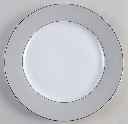 Percy Grey Dinner Plate