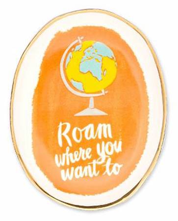 Wanderlust 5" Oval Tray