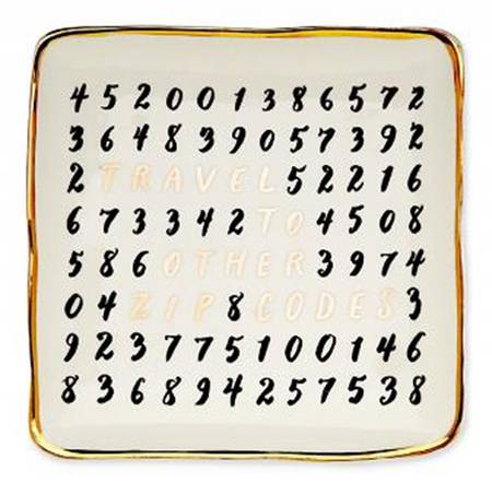 Wanderlust 5" Square Tray