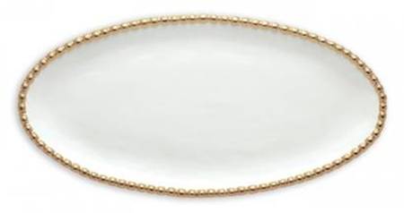 Studded 16" Oval Serving Platter