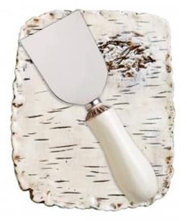 Birch Cheese Tray & Knife