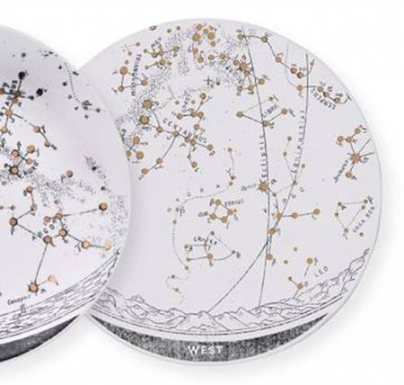 Constellations Salad/Dessert Plate