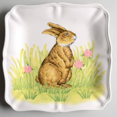 MXE18 Square Salad Plate