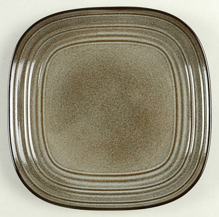 Swirl Speckle-Graphite Square Salad Plate