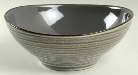 Swirl Speckle-Graphite Soup/Cereal Bowl