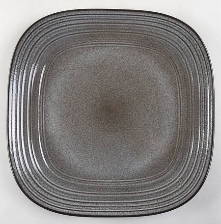 Swirl Speckle-Graphite 12" Square Serving Platter