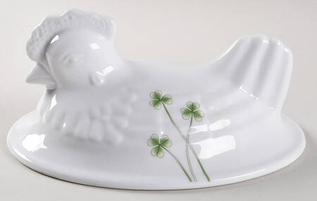 Shamrocks Lid for 1.5 Quart Oval Covered Casserole