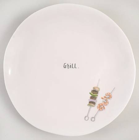 Picnic Time (Happy Camper) Dinner Plate