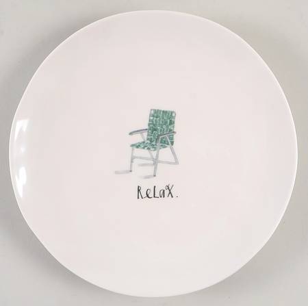 Picnic Time (Happy Camper) Salad Plate