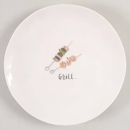 Picnic Time (Happy Camper) Salad Plate