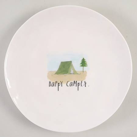 Picnic Time (Happy Camper) Salad Plate
