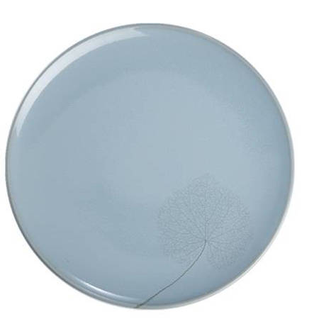 Leaf Blue Haze (Light Blue) Dinner Plate