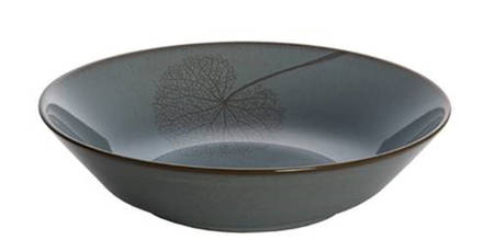 Leaf Topaz (Dark Blue) 10" Individual Pasta Bowl