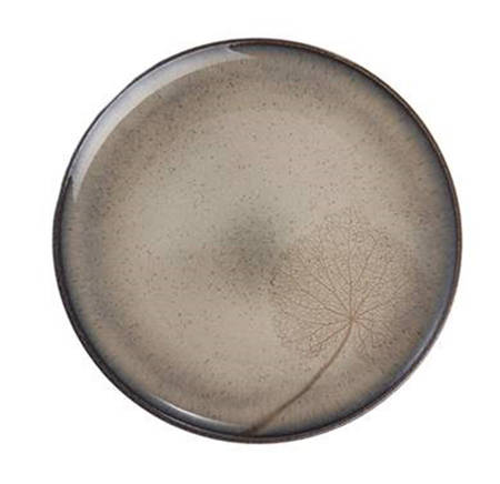 Leaf Agate (Tan) Dessert/Pie Plate
