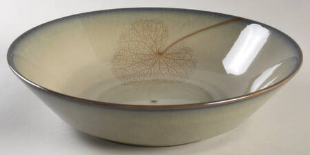 Leaf Agate (Tan) 10" Round Serving Bowl